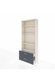 Arges Dolap 4 Raflı 2 Çekmeceli 88x30x221 - S30M024V2A