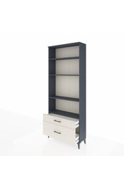 Arges Dolap 4 Raflı 2 Çekmeceli 88x30x221 - S30M024V4A