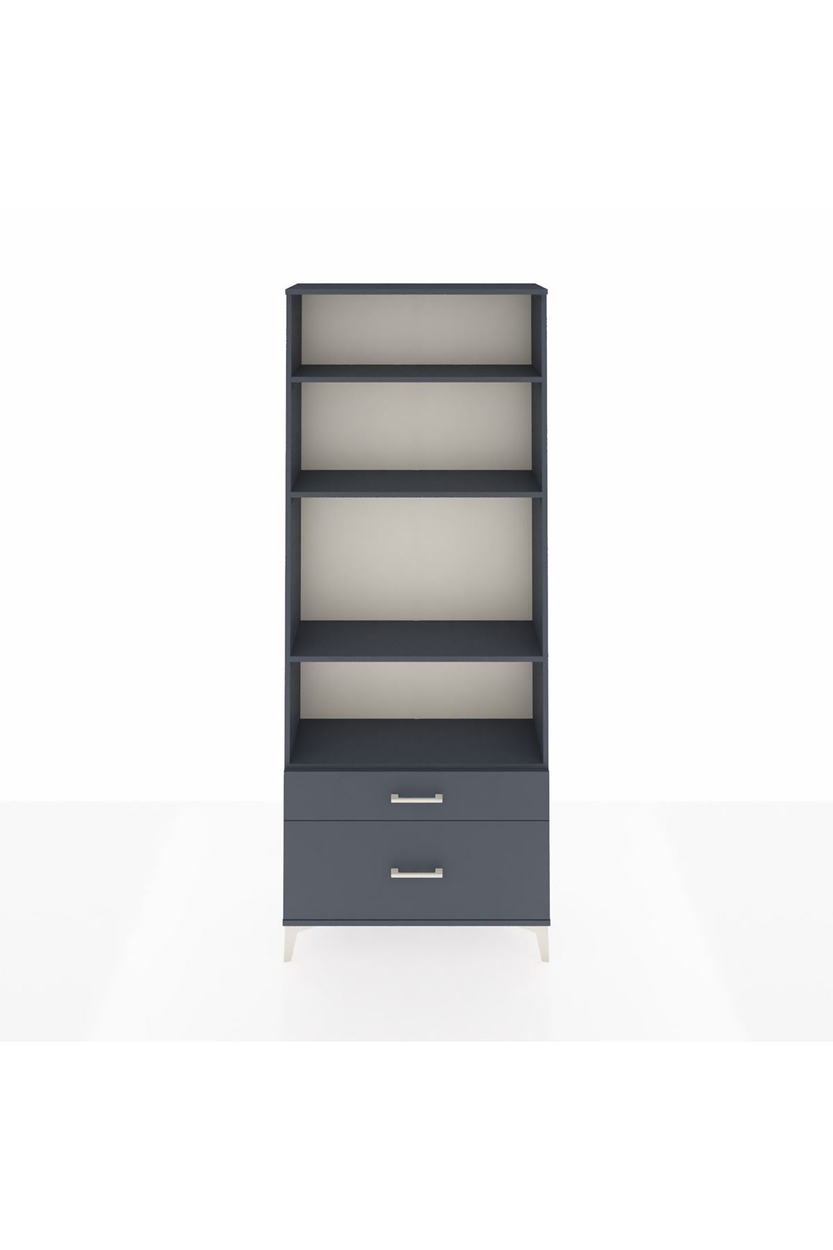 Arges Dolap 4 Raflı 2 Çekmeceli 88x30x221 - S30M024V5A