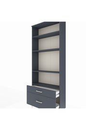 Arges Dolap 4 Raflı 2 Çekmeceli 88x30x221 - S30M024V5A