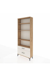Arges Dolap 4 Raflı 2 Çekmeceli 88x30x221 - S30M024V7A