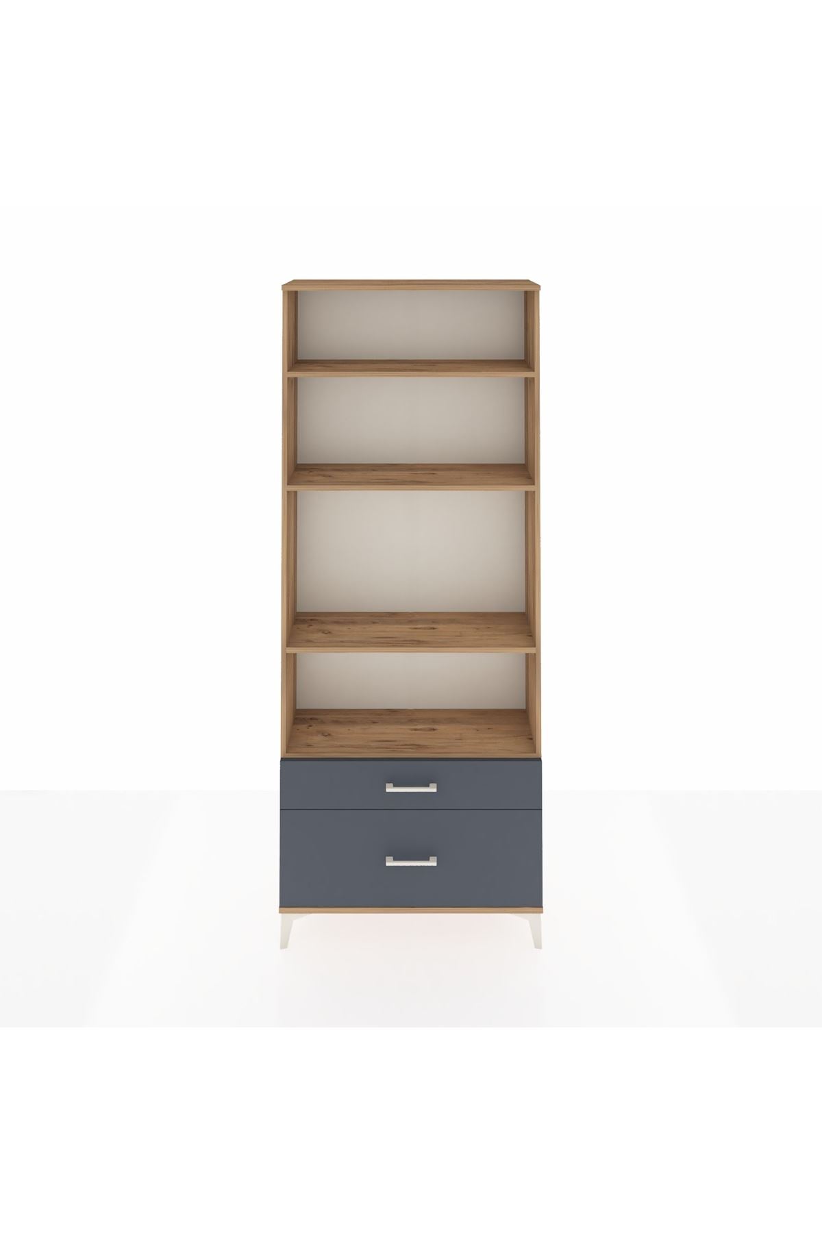 Arges Dolap 4 Raflı 2 Çekmeceli 88x30x221 - S30M024V8A
