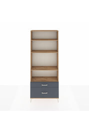 Arges Dolap 4 Raflı 2 Çekmeceli 88x30x221 - S30M024V8A
