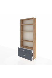 Arges Dolap 4 Raflı 2 Çekmeceli 88x30x221 - S30M024V8A