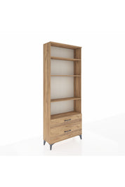 Arges Dolap 4 Raflı 2 Çekmeceli 88x30x221 - S30M024V9A