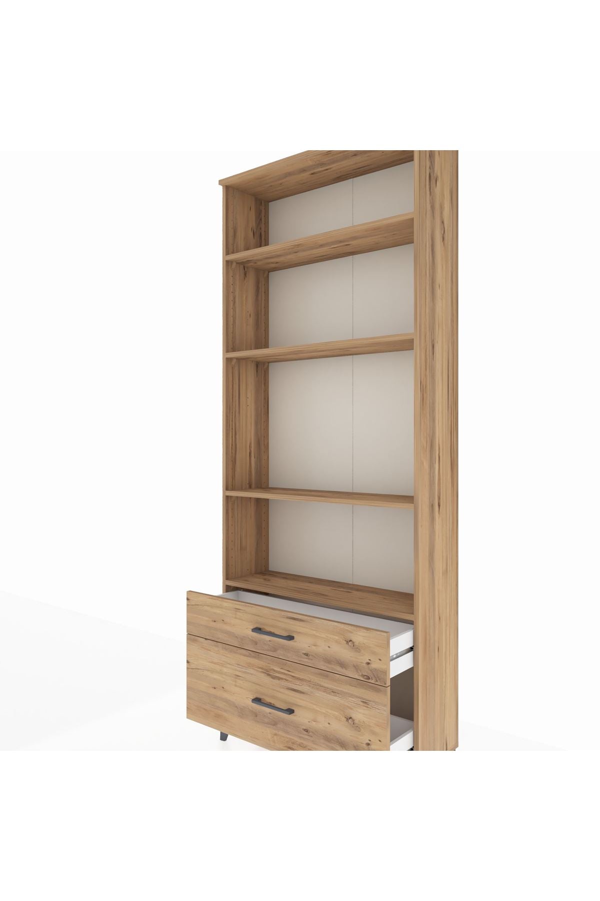 Arges Dolap 4 Raflı 2 Çekmeceli 88x30x221 - S30M024V9A
