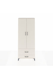 Arges Dolap 2 Raflı 2 Çekmeceli Tek Askılı 88x30x221 - S30M025V1A