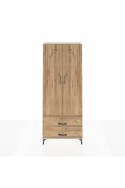 Arges Dolap 2 Raflı 2 Çekmeceli Tek Askılı 88x30x221 - S30M025V3A