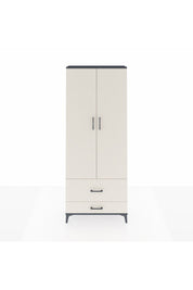 Arges Dolap 2 Raflı 2 Çekmeceli Tek Askılı 88x30x221 - S30M025V4A