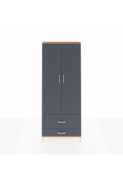 Arges Dolap 2 Raflı 2 Çekmeceli Tek Askılı 88x30x221 - S30M025V8A