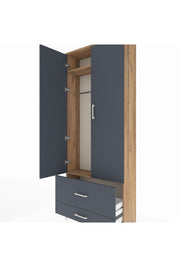 Arges Dolap 2 Raflı 2 Çekmeceli Tek Askılı 88x30x221 - S30M025V8A