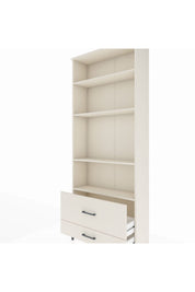 Arges Dolap 4 Raflı 2 Çekmeceli 88x30x221 - S30M027V1A