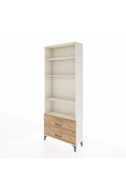 Arges Dolap 4 Raflı 2 Çekmeceli 88x30x221 - S30M027V3A