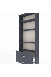 Arges Dolap 4 Raflı 2 Çekmeceli 88x30x221 - S30M027V5A