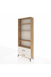Arges Dolap 4 Raflı 2 Çekmeceli 88x30x221 - S30M027V7A