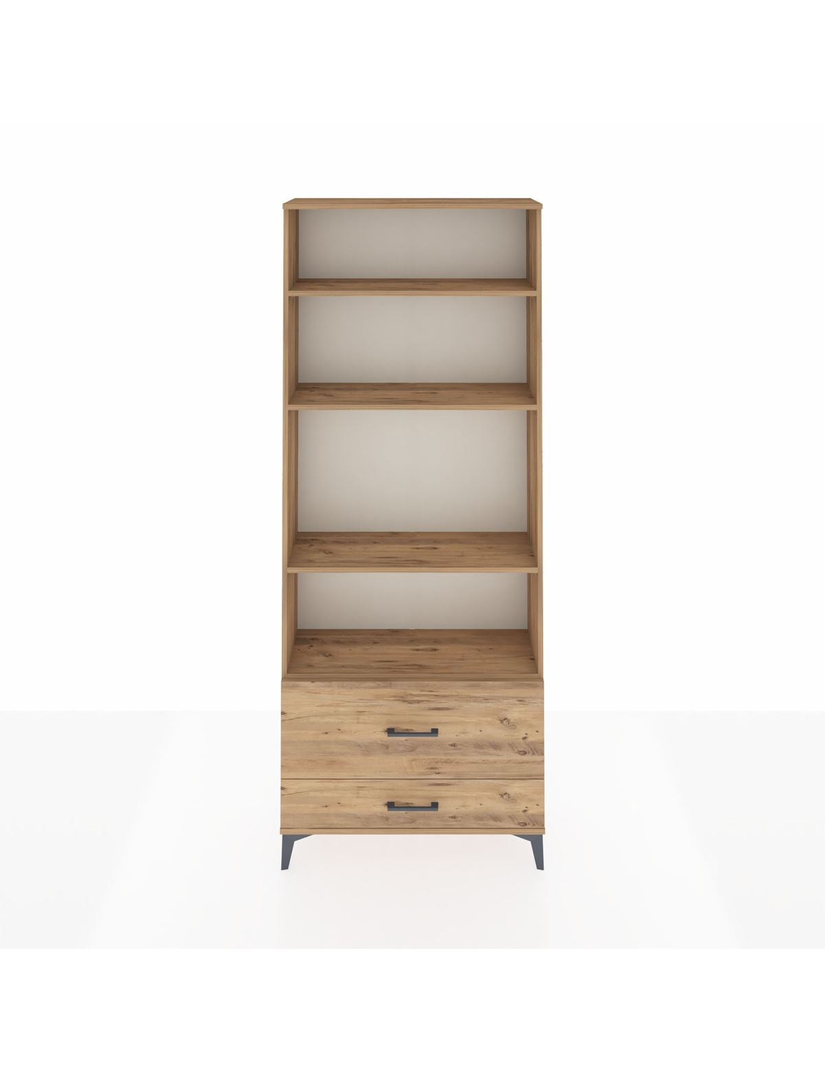 Arges Dolap 4 Raflı 2 Çekmeceli 88x30x221 - S30M027V9A