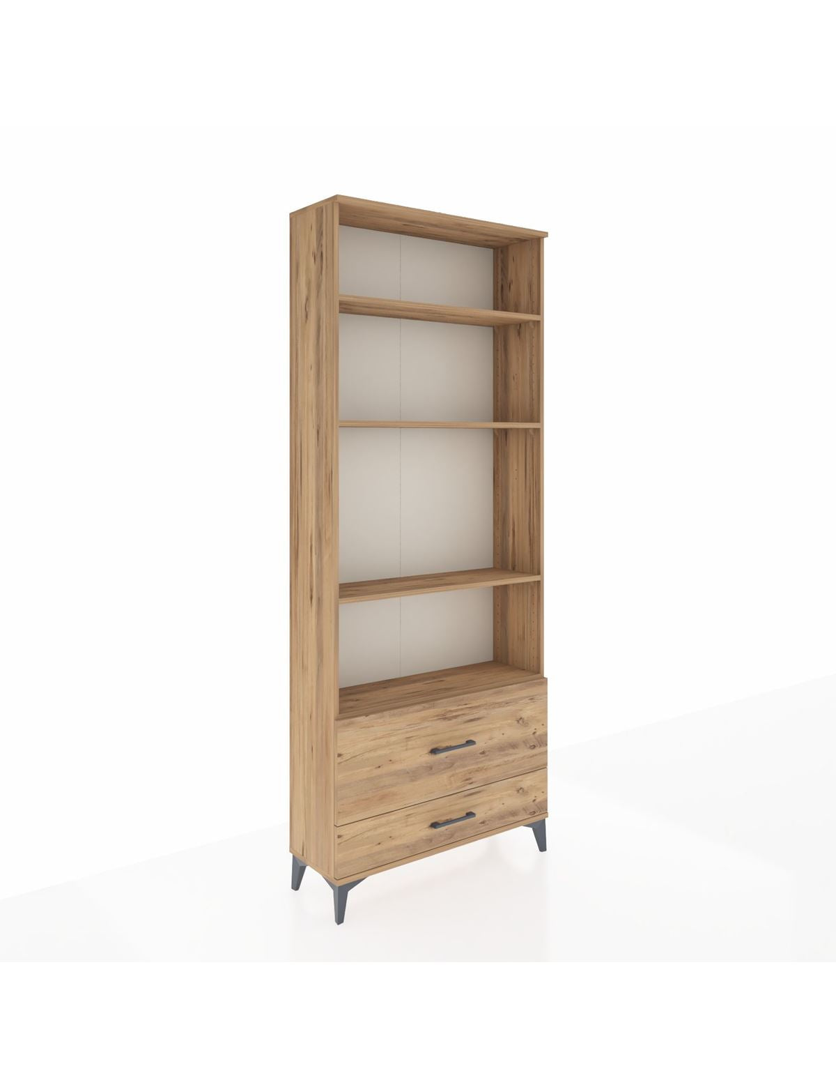 Arges Dolap 4 Raflı 2 Çekmeceli 88x30x221 - S30M027V9A