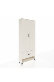 Arges Dolap 4 Raflı Tek Çekmeceli 2 Kapaklı 88x30x221 - S30M029V1A