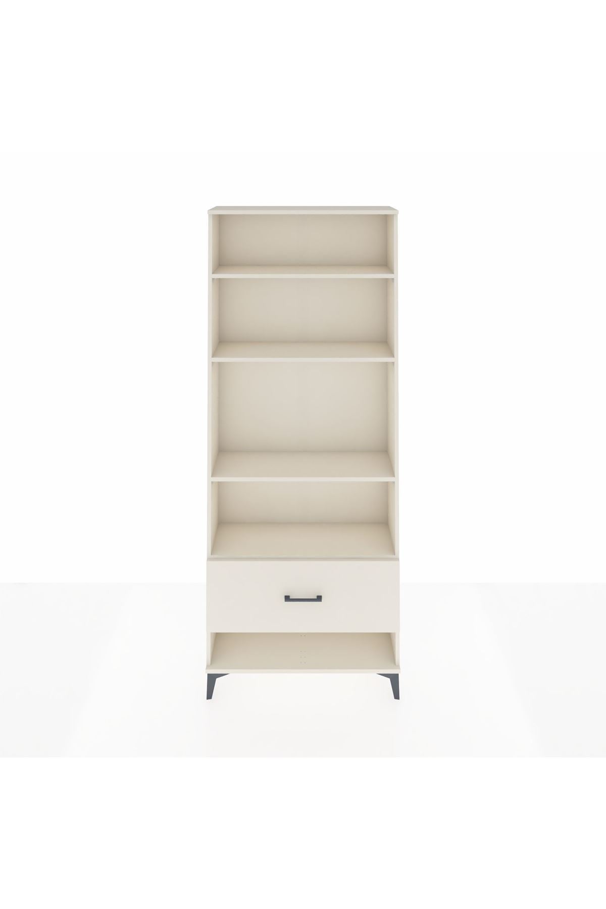 Arges Dolap 4 Raflı Tek Çekmeceli 88x30x221 - S30M030V1A