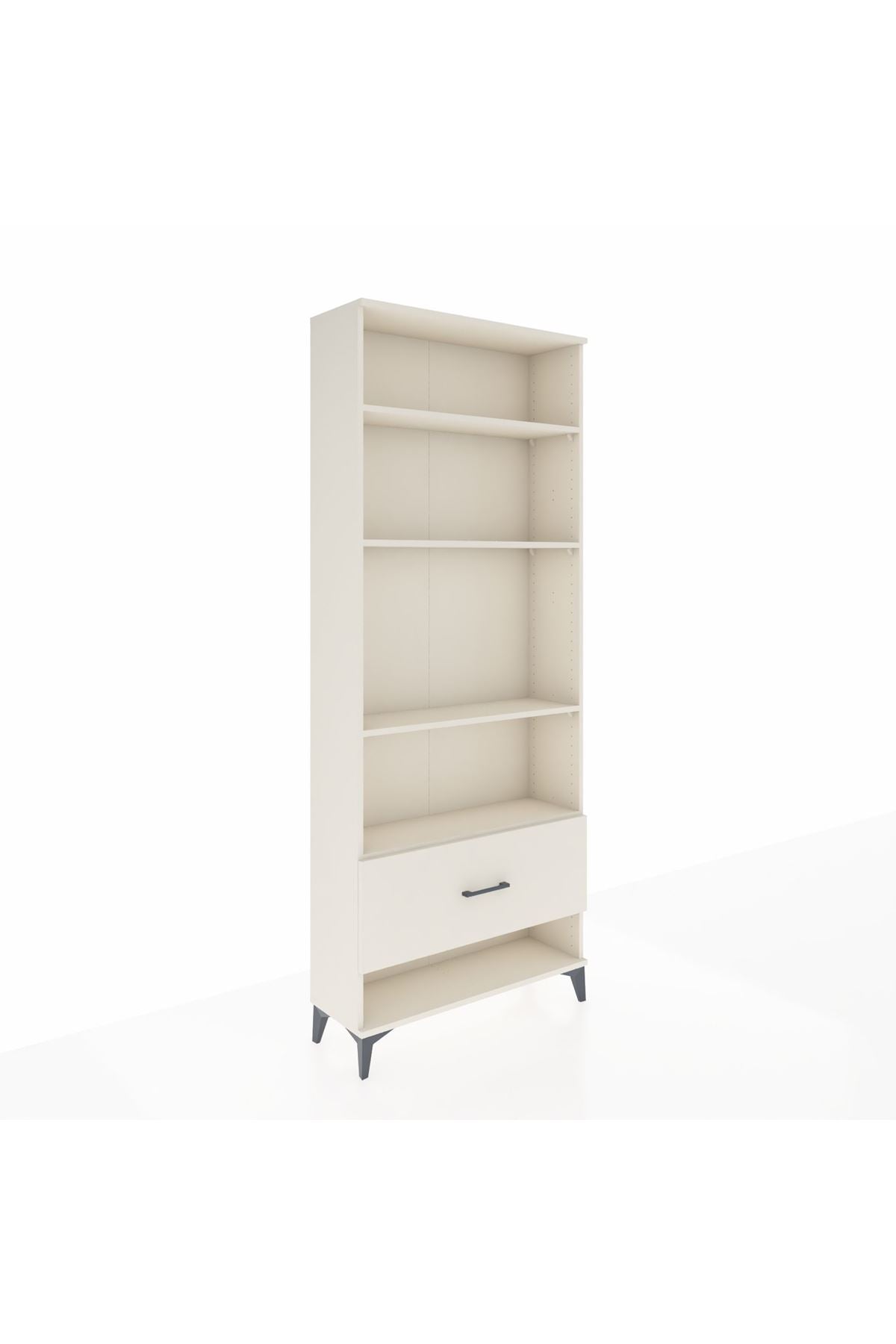 Arges Dolap 4 Raflı Tek Çekmeceli 88x30x221 - S30M030V1A