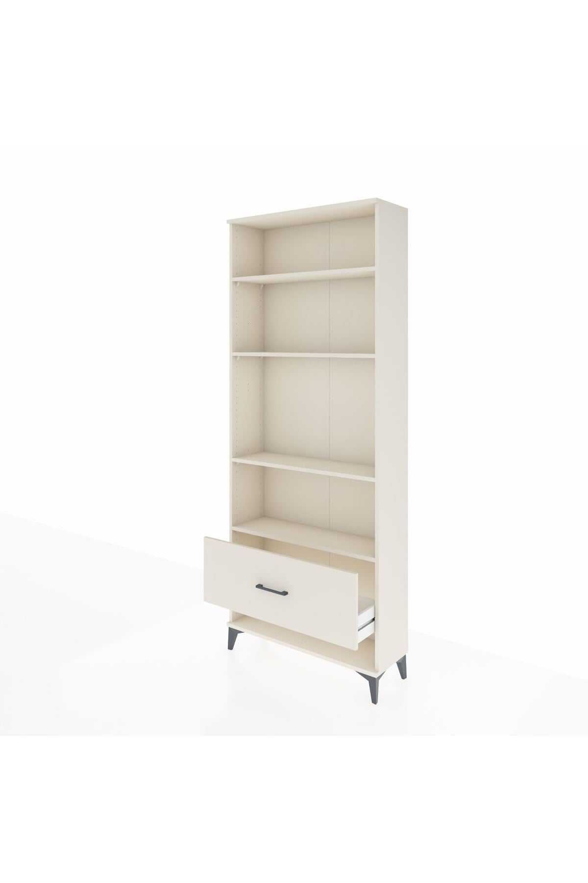 Arges Dolap 4 Raflı Tek Çekmeceli 88x30x221 - S30M030V1A