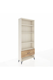 Arges Dolap 4 Raflı Tek Çekmeceli 88x30x221 - S30M030V3A