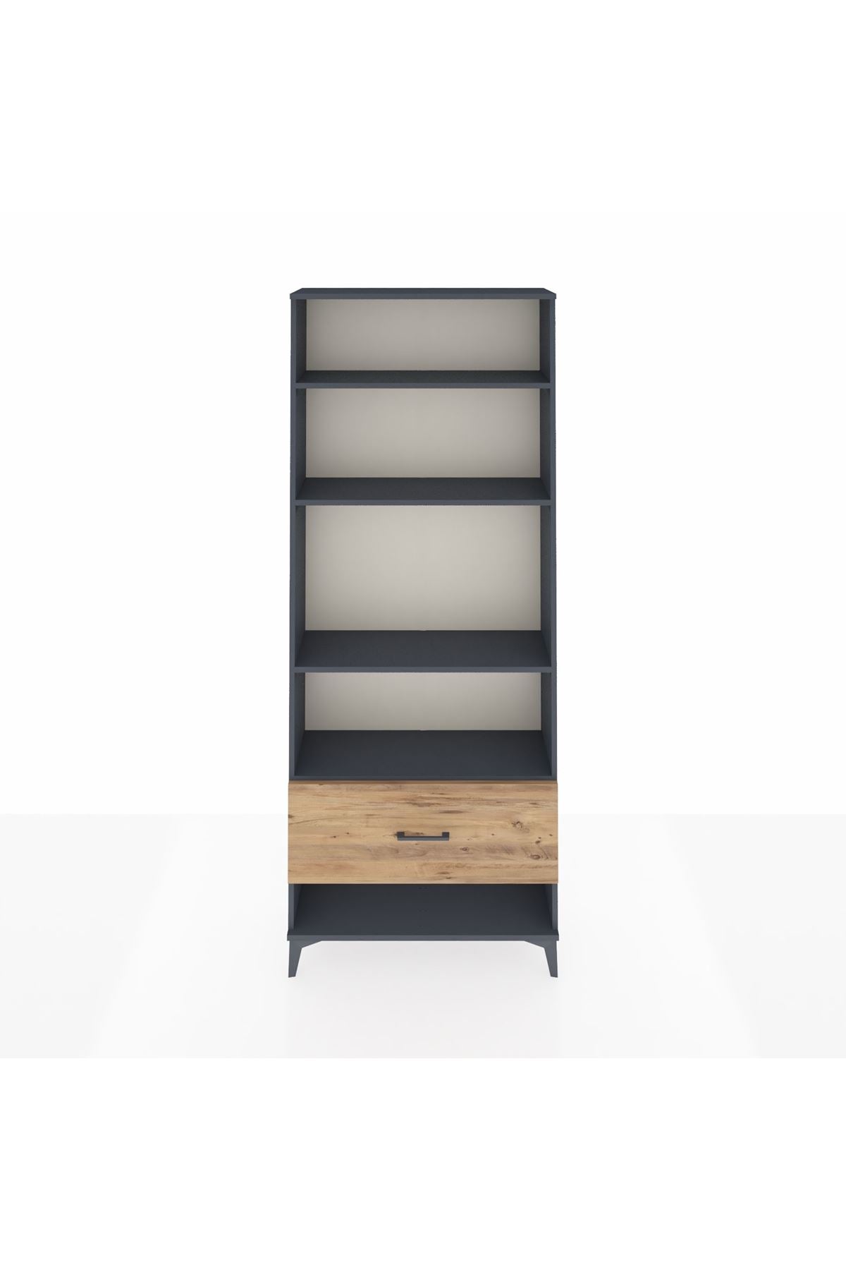 Arges Dolap 4 Raflı Tek Çekmeceli 88x30x221 - S30M030V6A