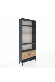 Arges Dolap 4 Raflı Tek Çekmeceli 88x30x221 - S30M030V6A