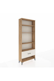Arges Dolap 4 Raflı Tek Çekmeceli 88x30x221 - S30M030V7A