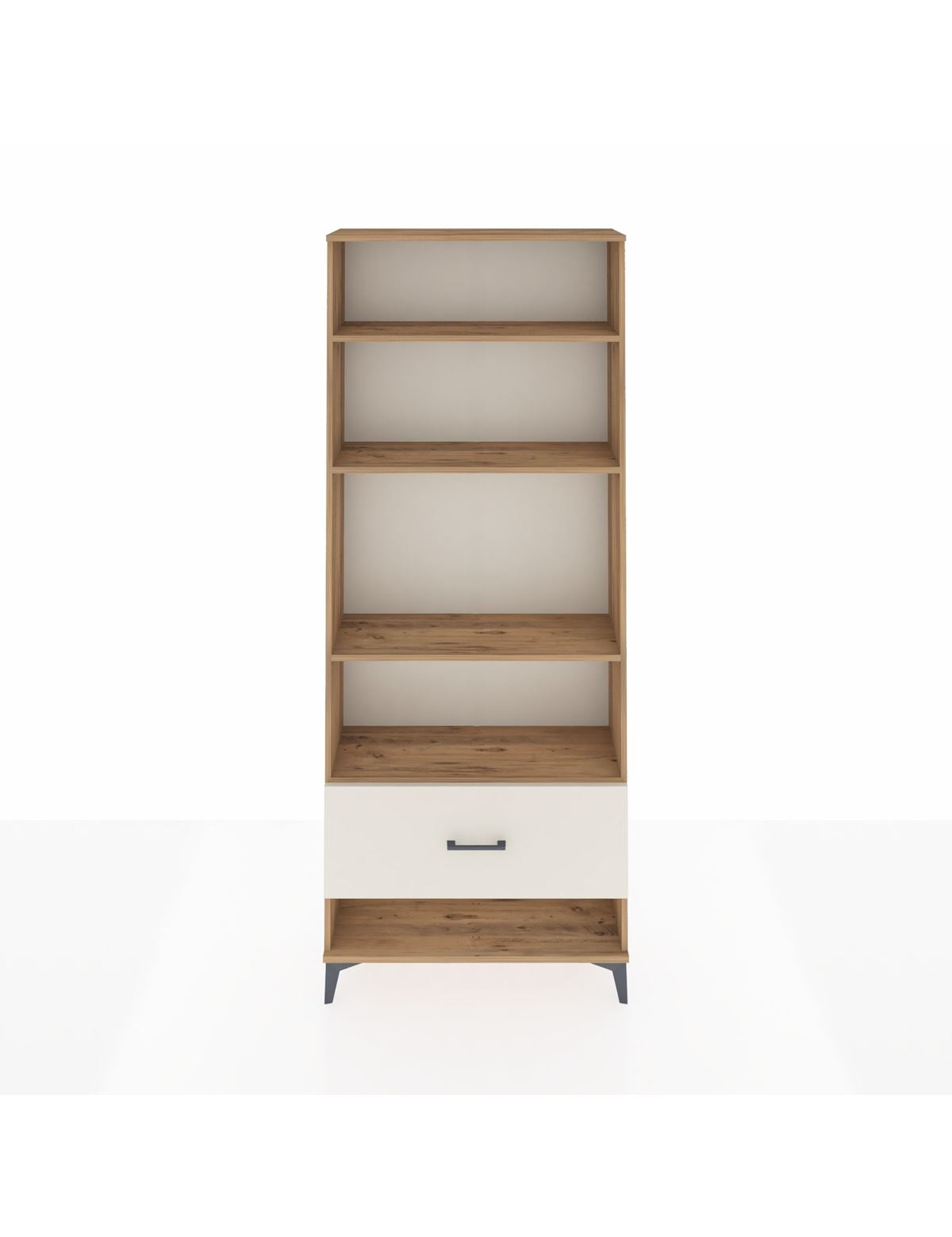 Arges Dolap 4 Raflı Tek Çekmeceli 88x30x221 - S30M030V7A