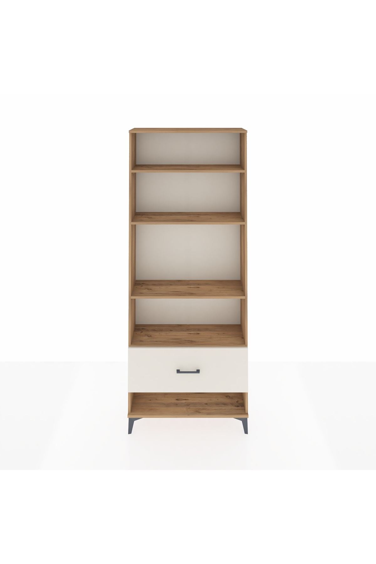 Arges Dolap 4 Raflı Tek Çekmeceli 88x30x221 - S30M030V7A