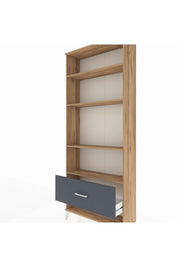 Arges Dolap 4 Raflı Tek Çekmeceli 88x30x221 - S30M030V8A