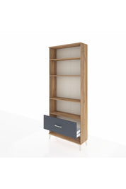 Arges Dolap 4 Raflı Tek Çekmeceli 88x30x221 - S30M030V8A