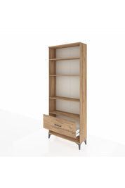 Arges Dolap 4 Raflı Tek Çekmeceli 88x30x221 - S30M030V9A