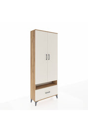 Arges Dolap 3 Raflı Tek Çekmeceli Tek Askılı 88x30x221 - S30M031V7A