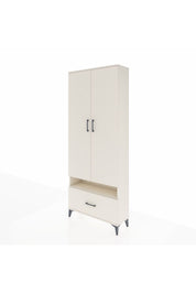 Arges Dolap 5 Raflı Tek Çekmeceli 2 Kapaklı 88x30x221 - S30M032V1A