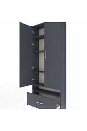 Arges Dolap 5 Raflı Tek Çekmeceli 2 Kapaklı 88x30x221 - S30M032V5A