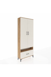 Arges Dolap 5 Raflı Tek Çekmeceli 2 Kapaklı 88x30x221 - S30M032V7A