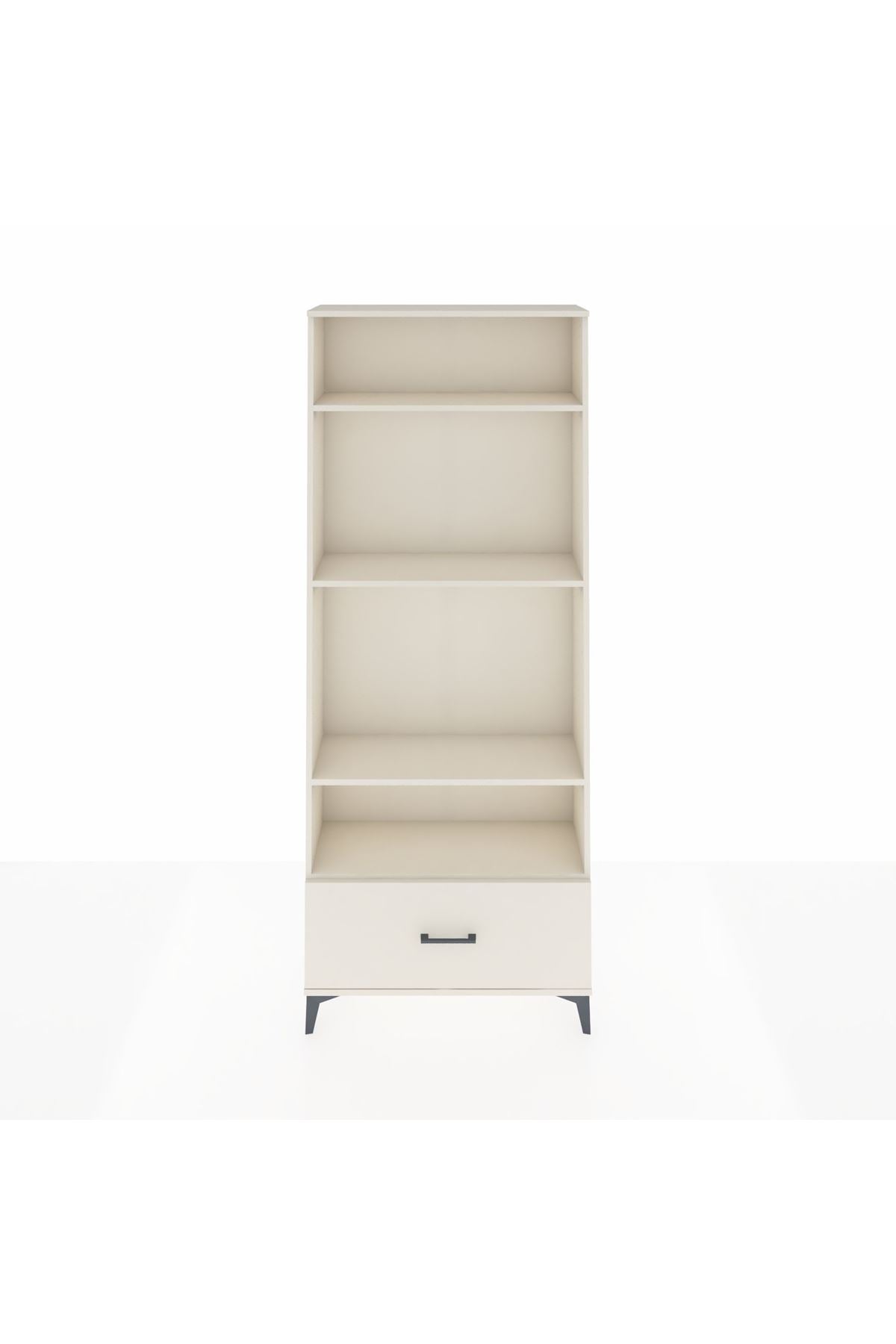 Arges Dolap 4 Raflı Tek Çekmeceli 88x30x221 - S30M033V1A