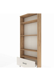 Arges Dolap 4 Raflı Tek Çekmeceli 88x30x221 - S30M033V7A