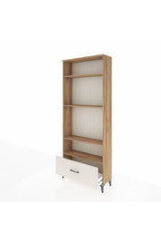 Arges Dolap 4 Raflı Tek Çekmeceli 88x30x221 - S30M033V7A