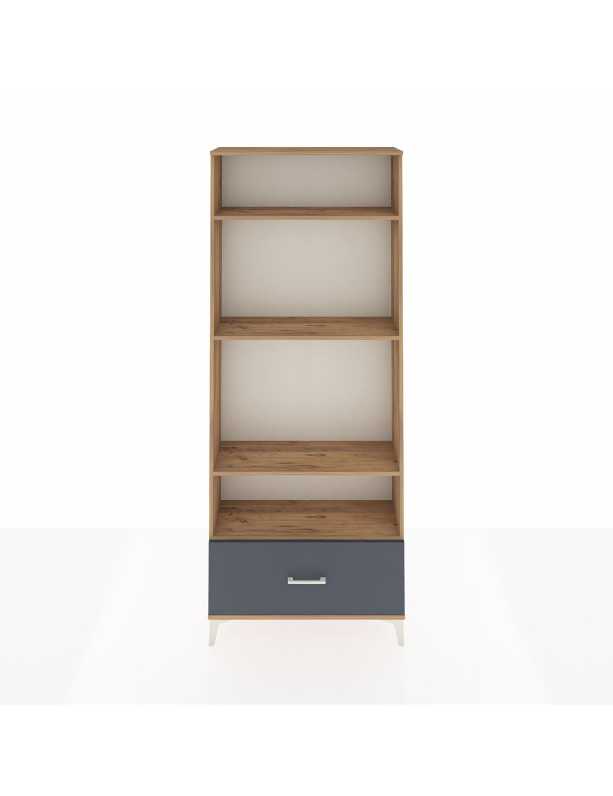 Arges Dolap 4 Raflı Tek Çekmeceli 88x30x221 - S30M033V8A