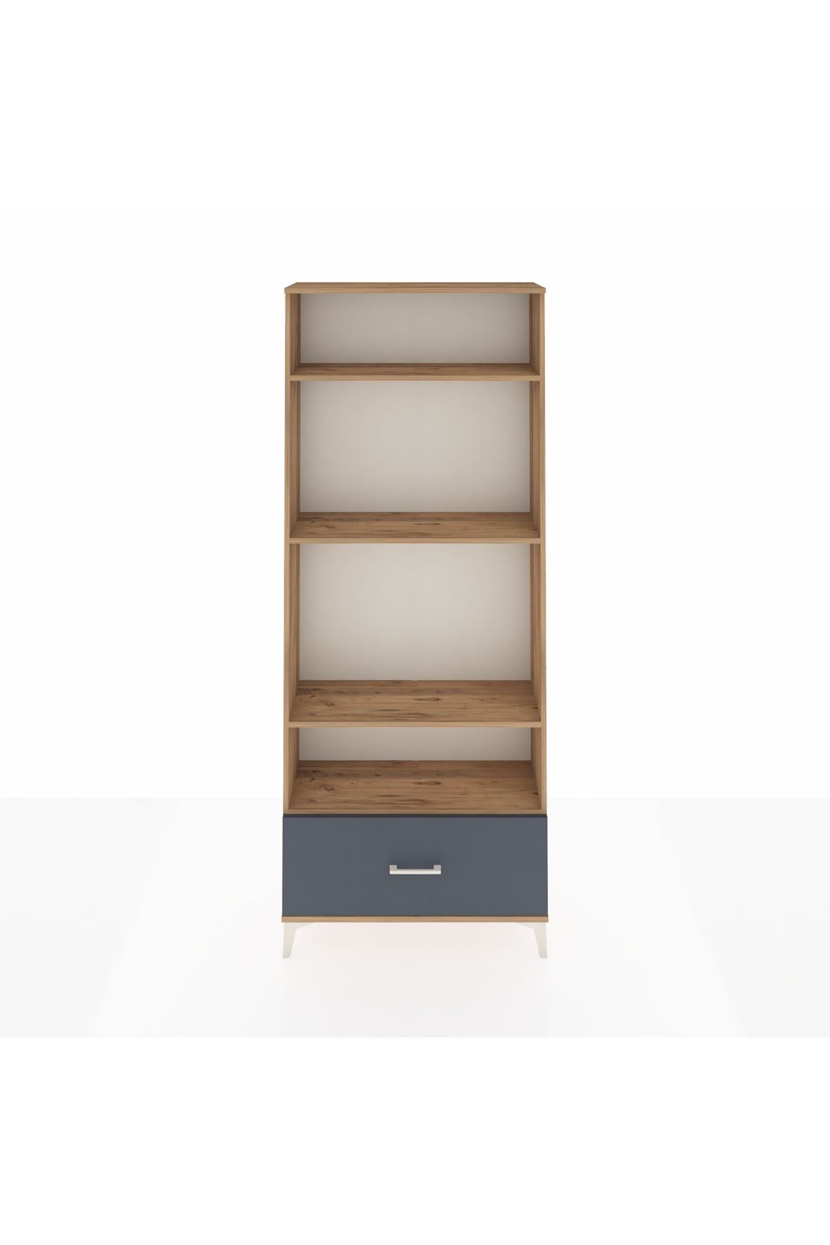 Arges Dolap 4 Raflı Tek Çekmeceli 88x30x221 - S30M033V8A