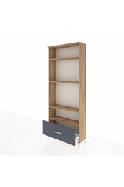 Arges Dolap 4 Raflı Tek Çekmeceli 88x30x221 - S30M033V8A