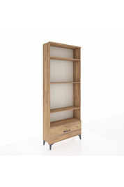 Arges Dolap 4 Raflı Tek Çekmeceli 88x30x221 - S30M033V9A