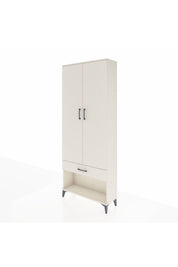 Arges Dolap 2 Raflı Tek Çekmeceli Tek Askılı 88x30x221 - S30M034V1A