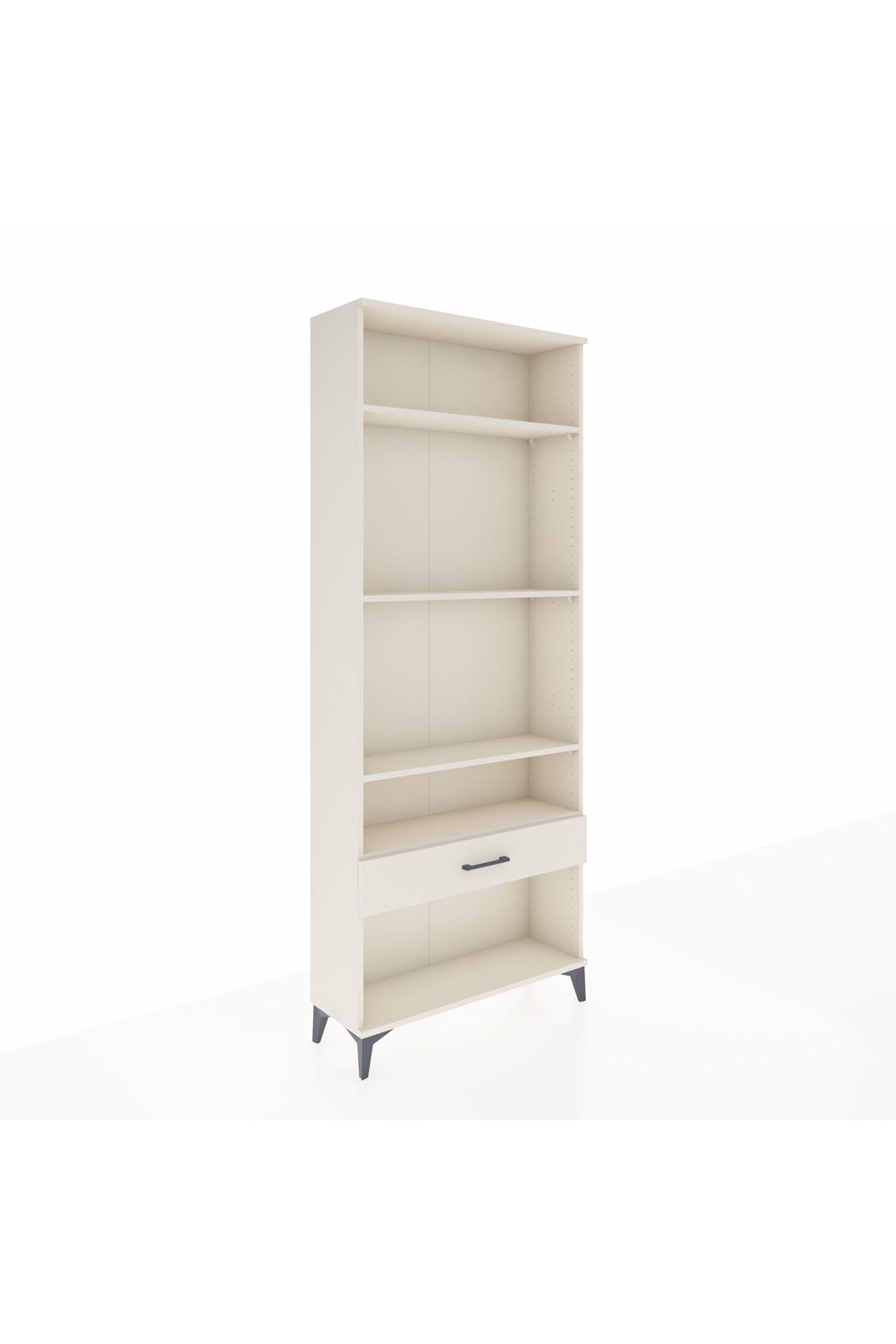 Arges Dolap 4 Raflı Tek Çekmeceli 88x30x221 - S30M036V1A
