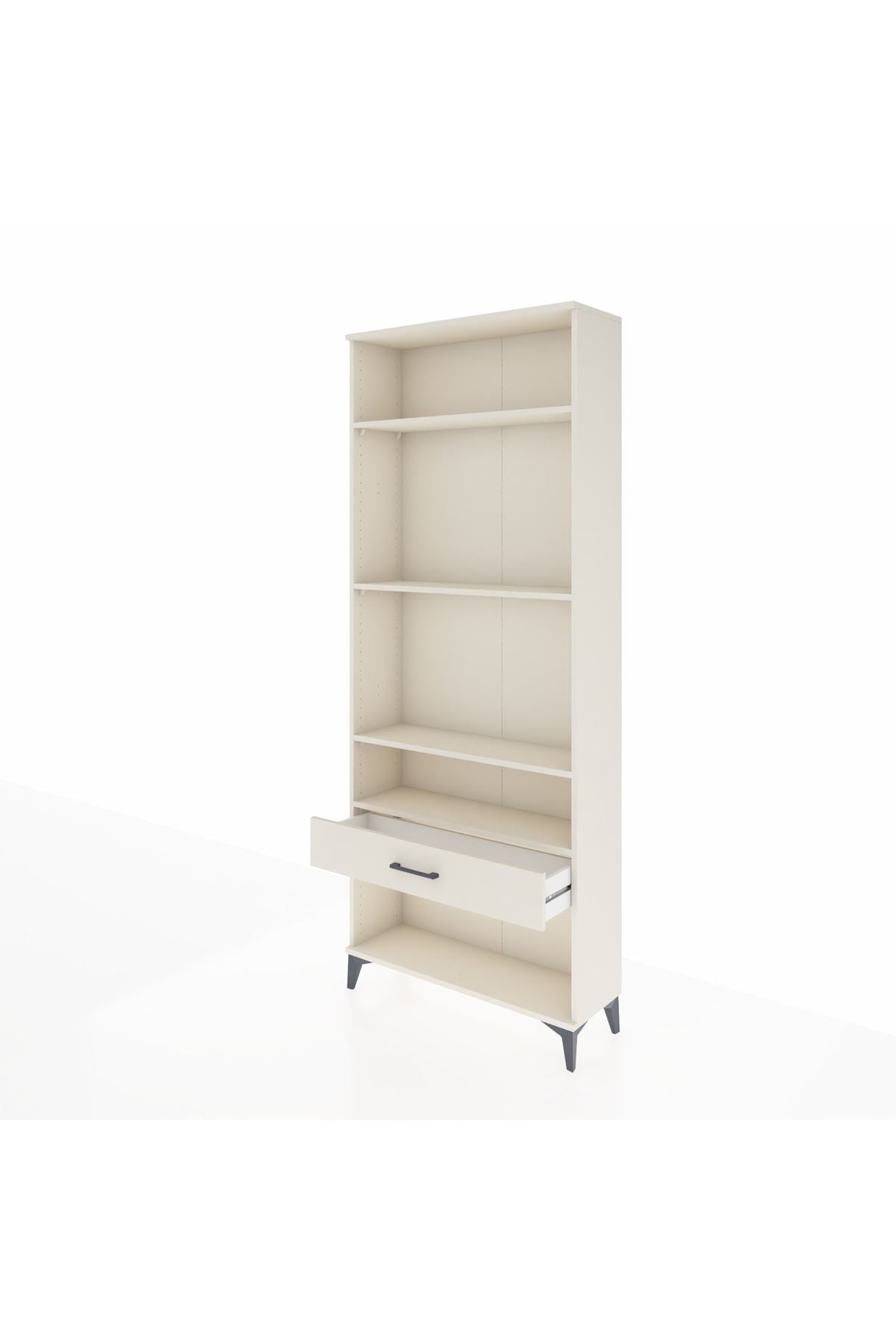 Arges Dolap 4 Raflı Tek Çekmeceli 88x30x221 - S30M036V1A