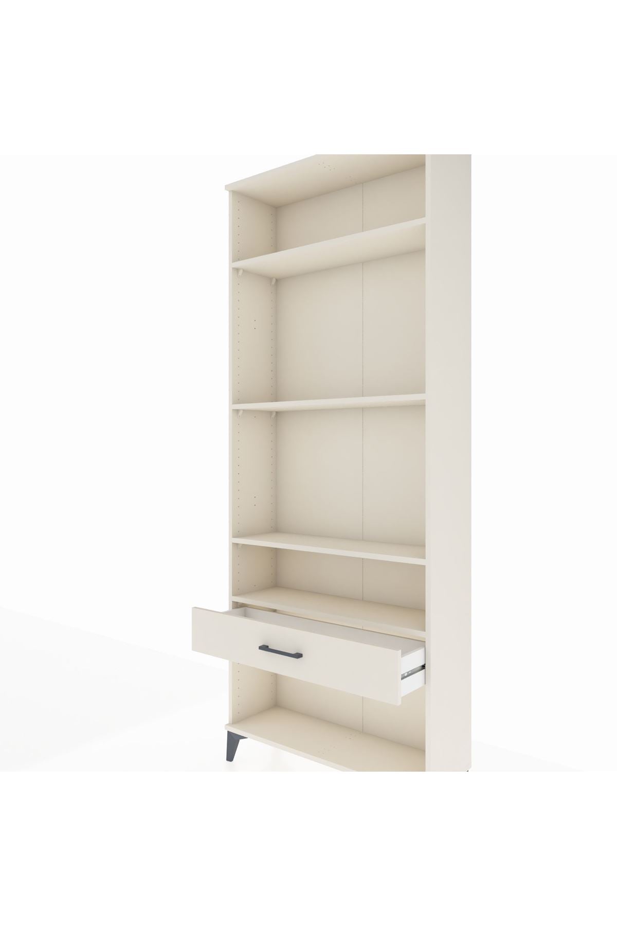 Arges Dolap 4 Raflı Tek Çekmeceli 88x30x221 - S30M036V1A