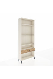 Arges Dolap 4 Raflı Tek Çekmeceli 88x30x221 - S30M036V3A